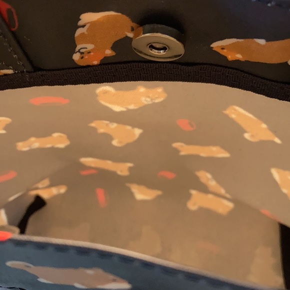 Small Dark Blue Tote Bag. - Picture 4 of 4